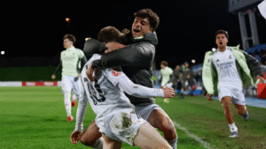 Real Madrid Castilla 2-1 Bilbao Athletic: Palacios decide al final tras la reacción blanca en el Di Stéfano