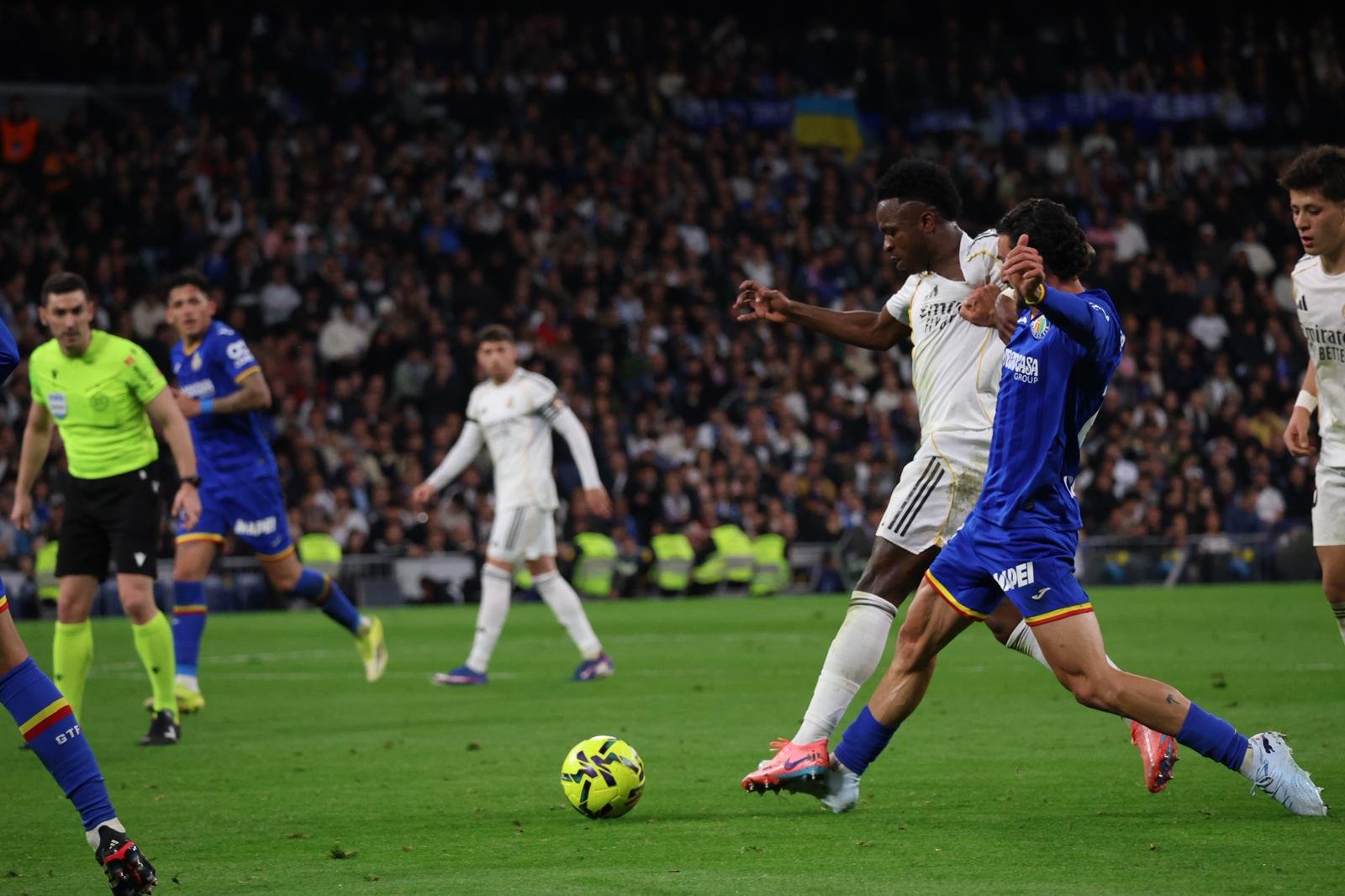 El Real Madrid pierde 0-1 contra el Getafe en el Bernabéu
